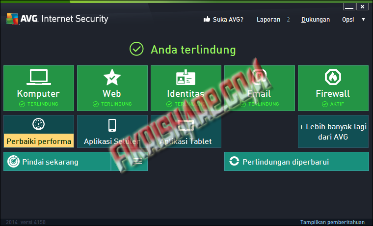 AVG Antivirus for Windows 7